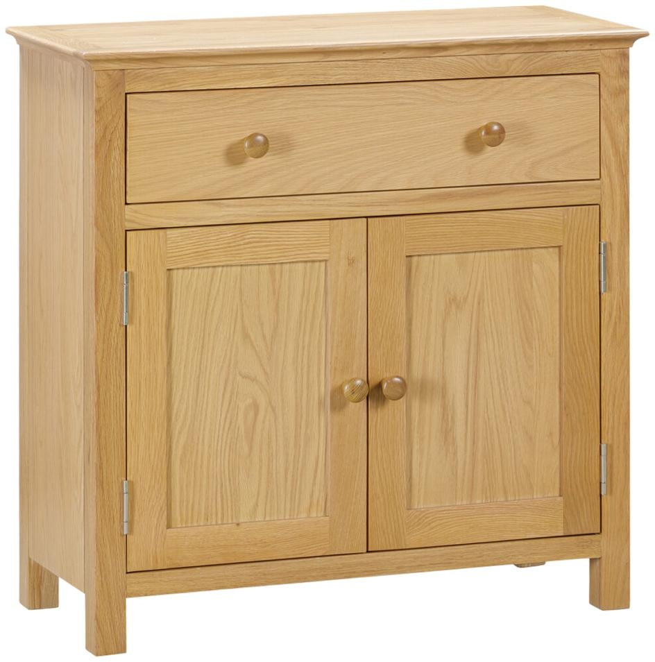 Arlington Oak 2 Door Small Sideboard