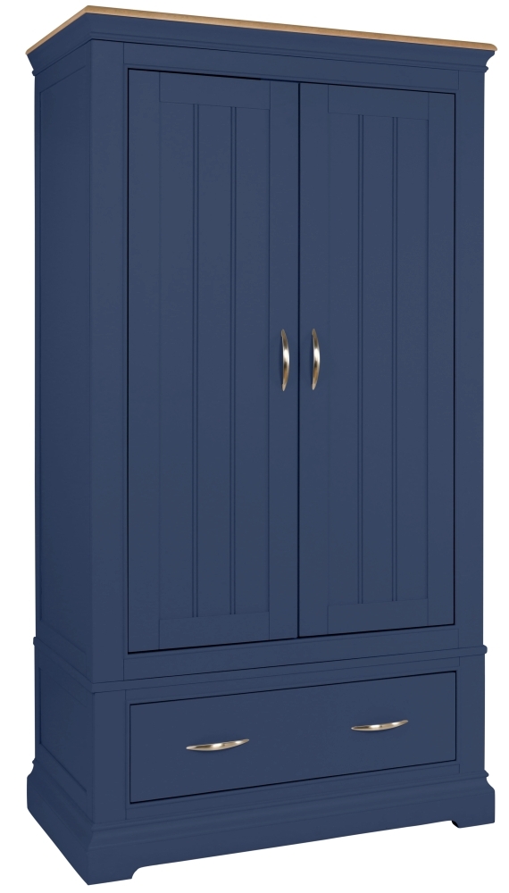 Cobble Electric Painted 2 Door Double Wardrobe