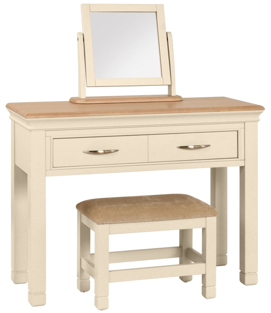 Cobble Ivory Painted Dressing Table Set