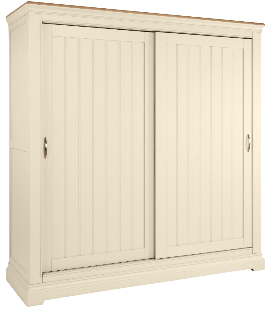 Cobble Ivory Painted Sliding Wardrobe