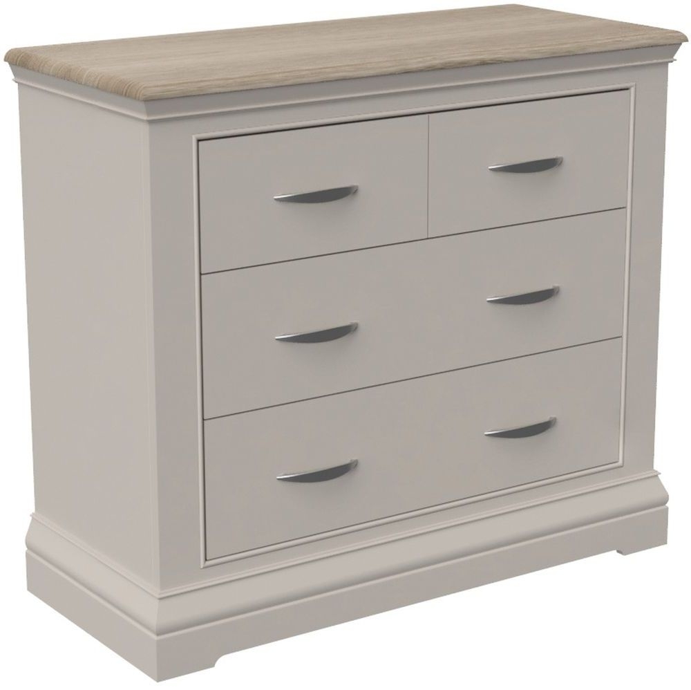 Cobble Mist Painted 22 Drawer Chest