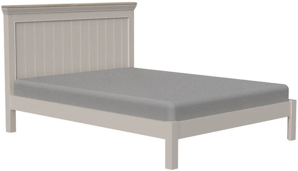 Cobble Mist Painted Low Foot End 5ft King Size Bed