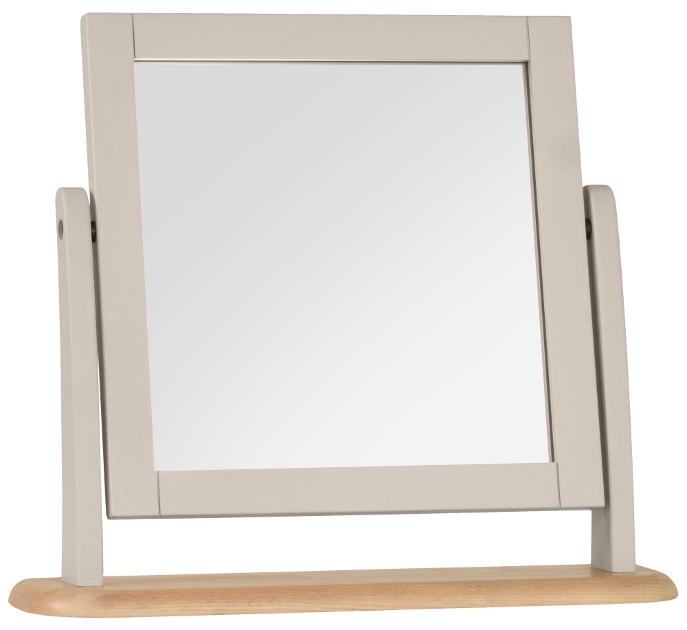 Cobble Moon Grey Painted Dressing Table Mirror