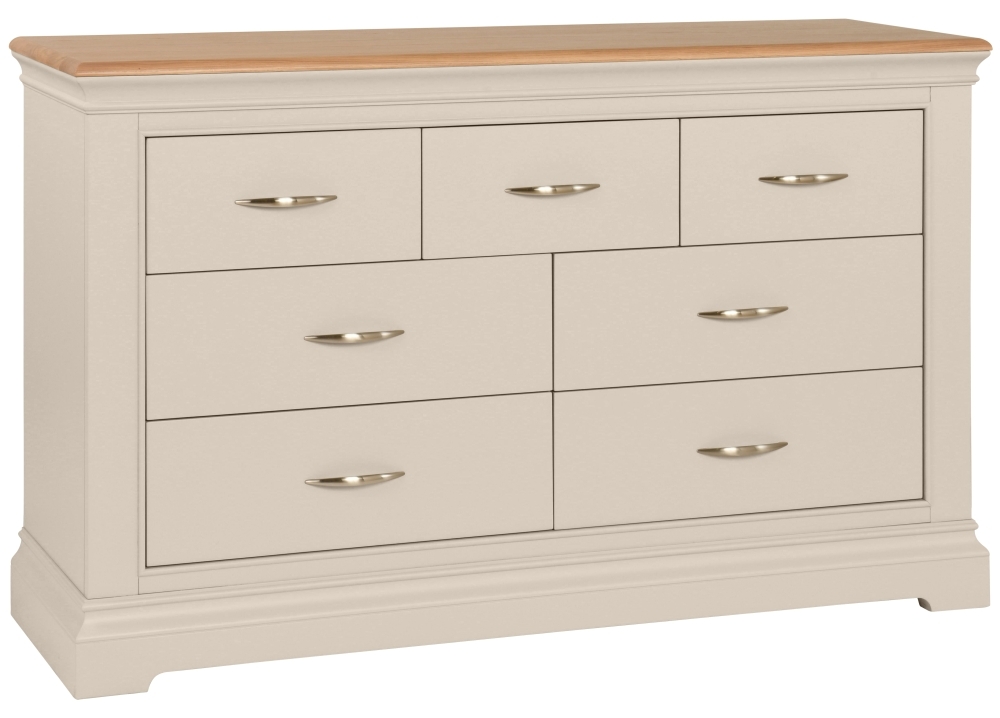 Cobble Old Lace Painted 34 Drawer Combi Chest