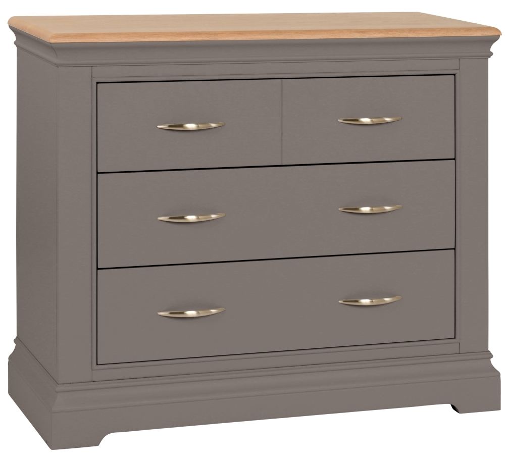 Cobble Slate Painted 22 Drawer Chest