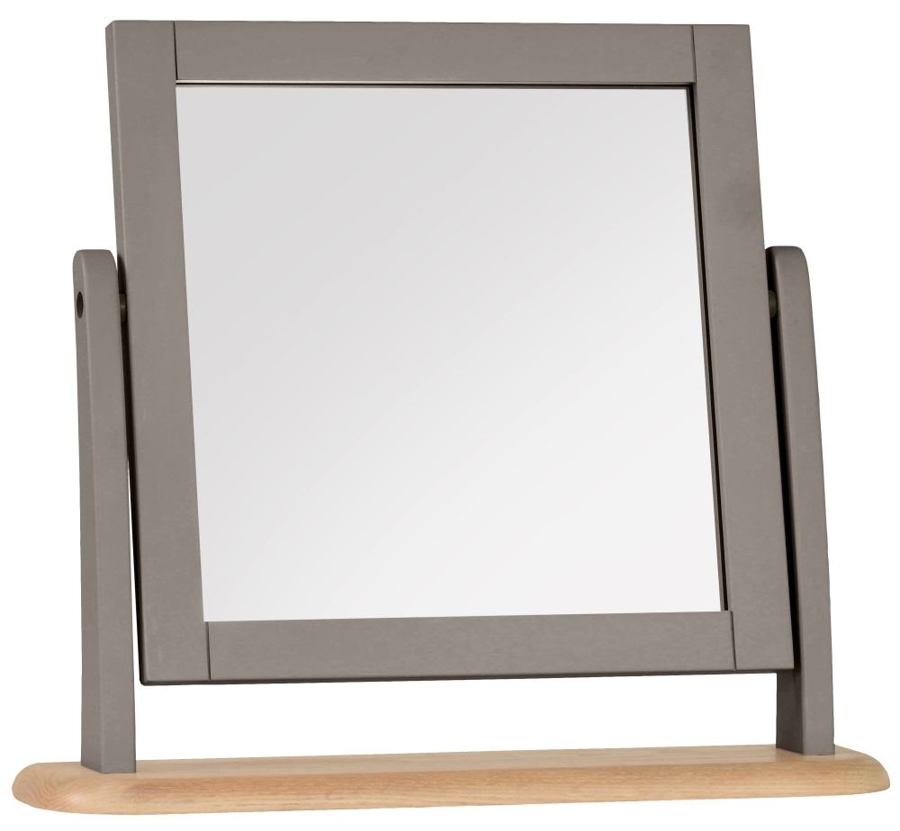 Cobble Slate Painted Dressing Table Mirror