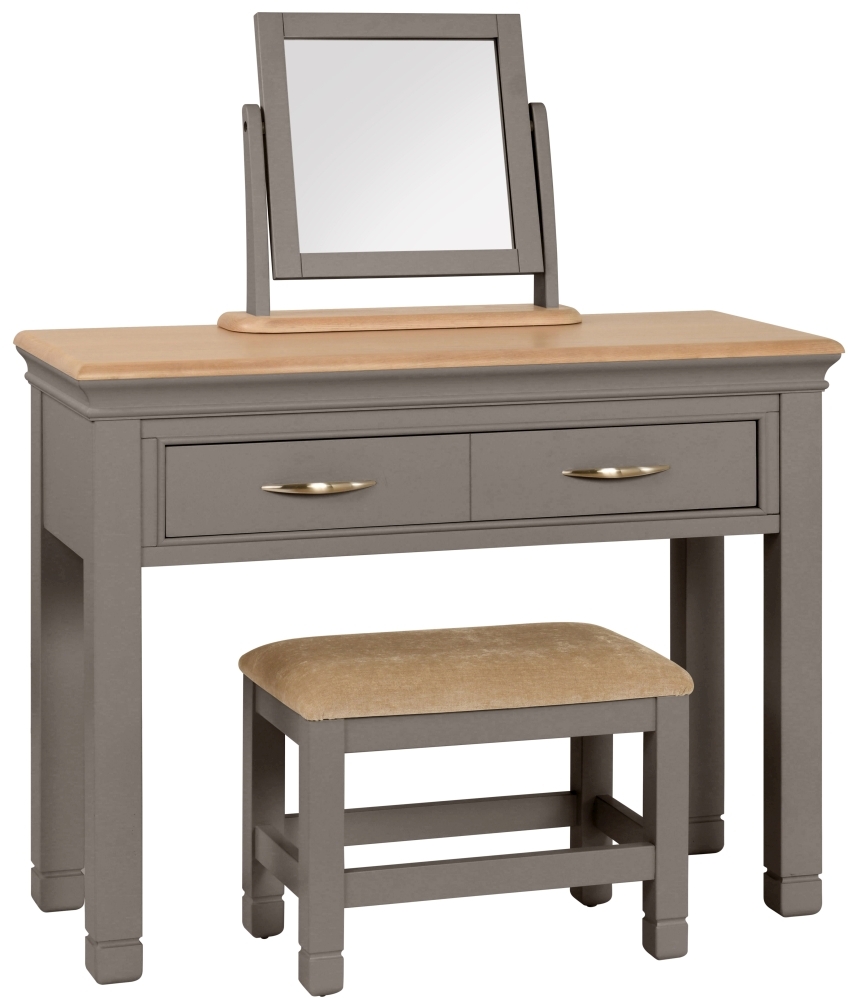 Cobble Slate Painted Dressing Table Set