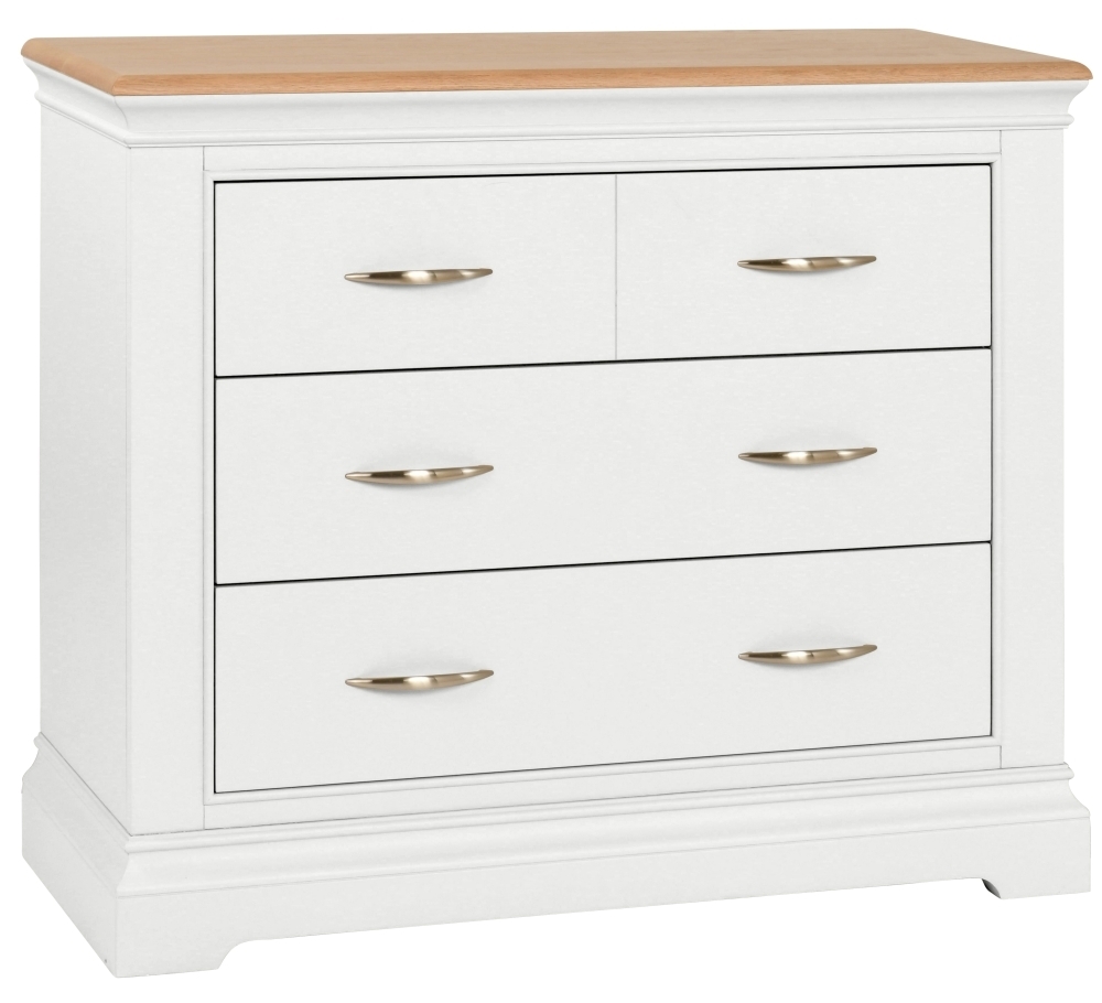 Cobble White Painted 22 Drawer Chest