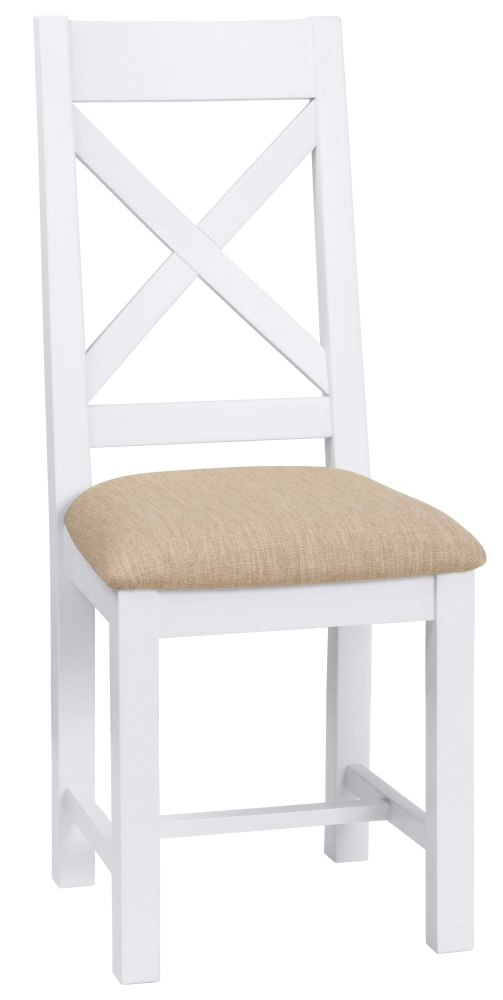 Dorset Bluestar Painted Crossback Dining Chair Sold In Pairs