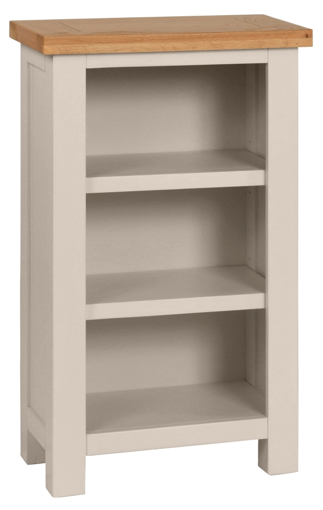 Dorset Cobblestone Painted Bookcase