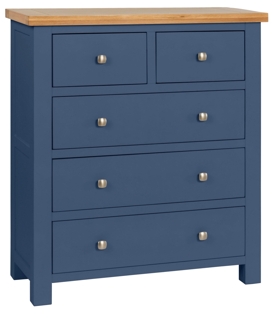 Dorset Electric Painted 2 Over 3 Drawer Chest