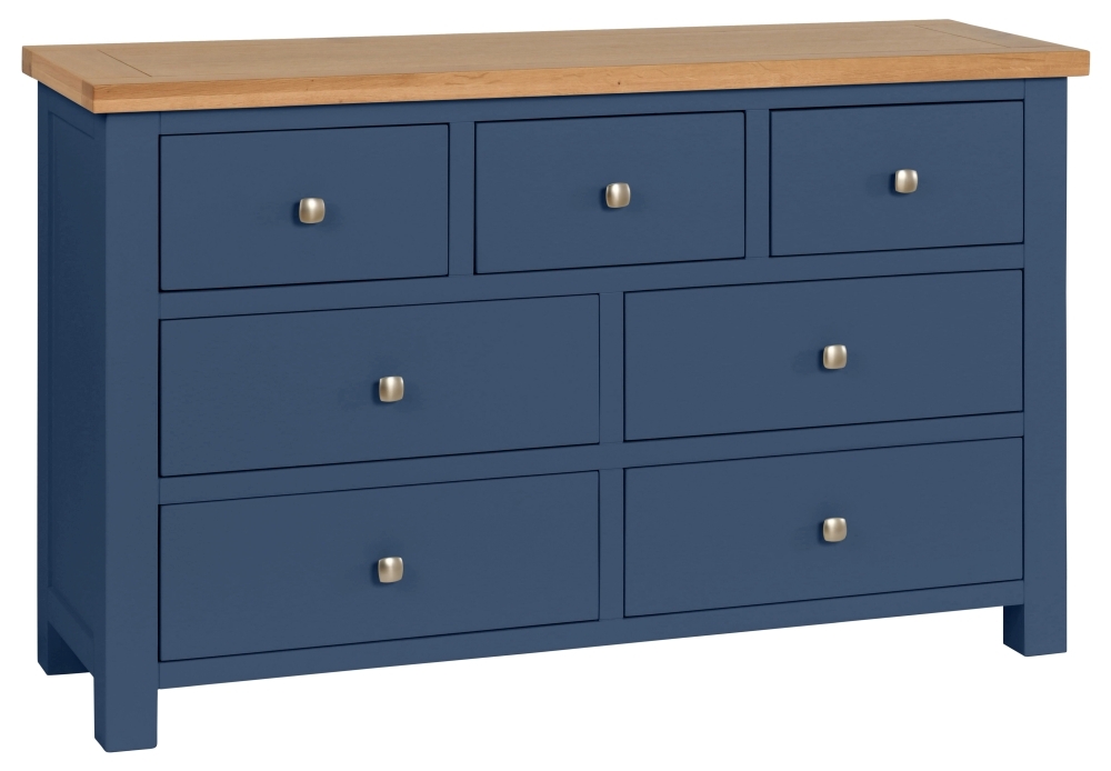 Dorset Electric Painted 3 Over 4 Drawer Chest