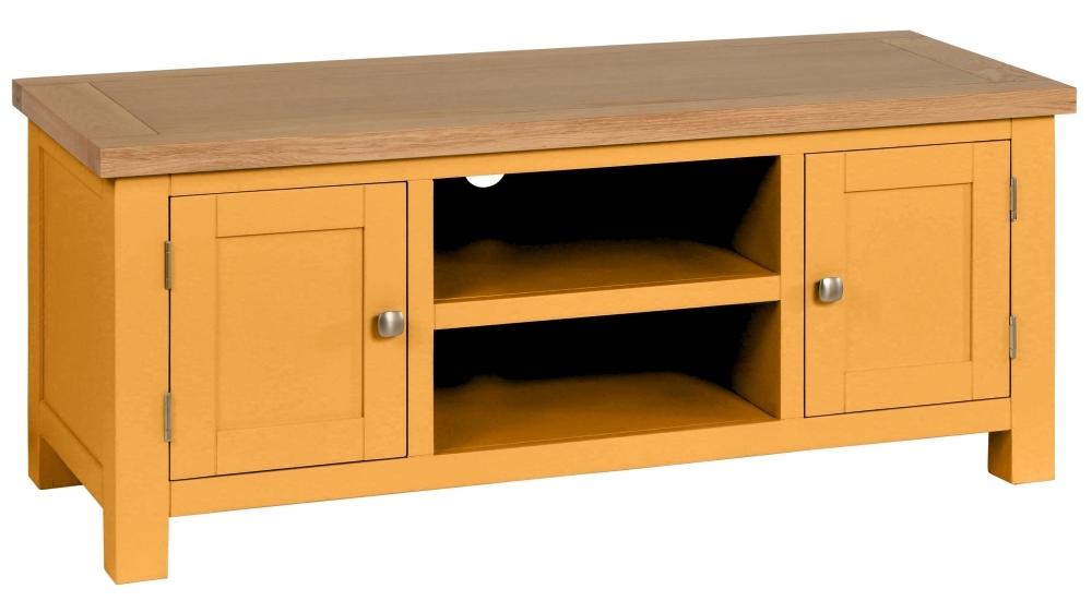 Dorset Honeycomb Painted 120cm Large Tv Unit