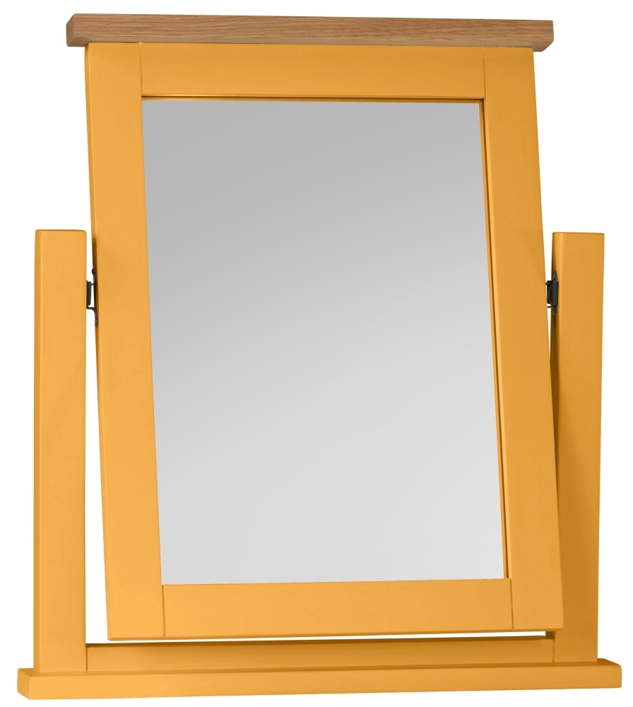 Dorset Honeycomb Painted Vanity Mirror