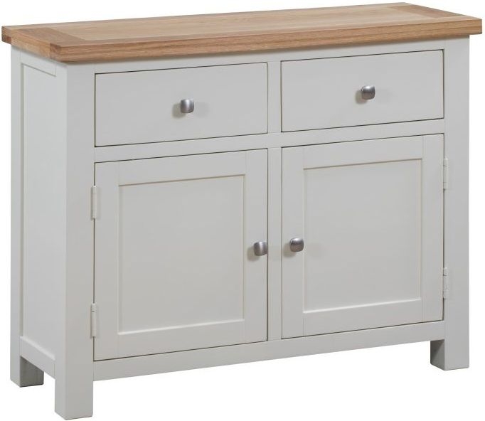 Dorset Ivory Painted 2 Door Small Sideboard