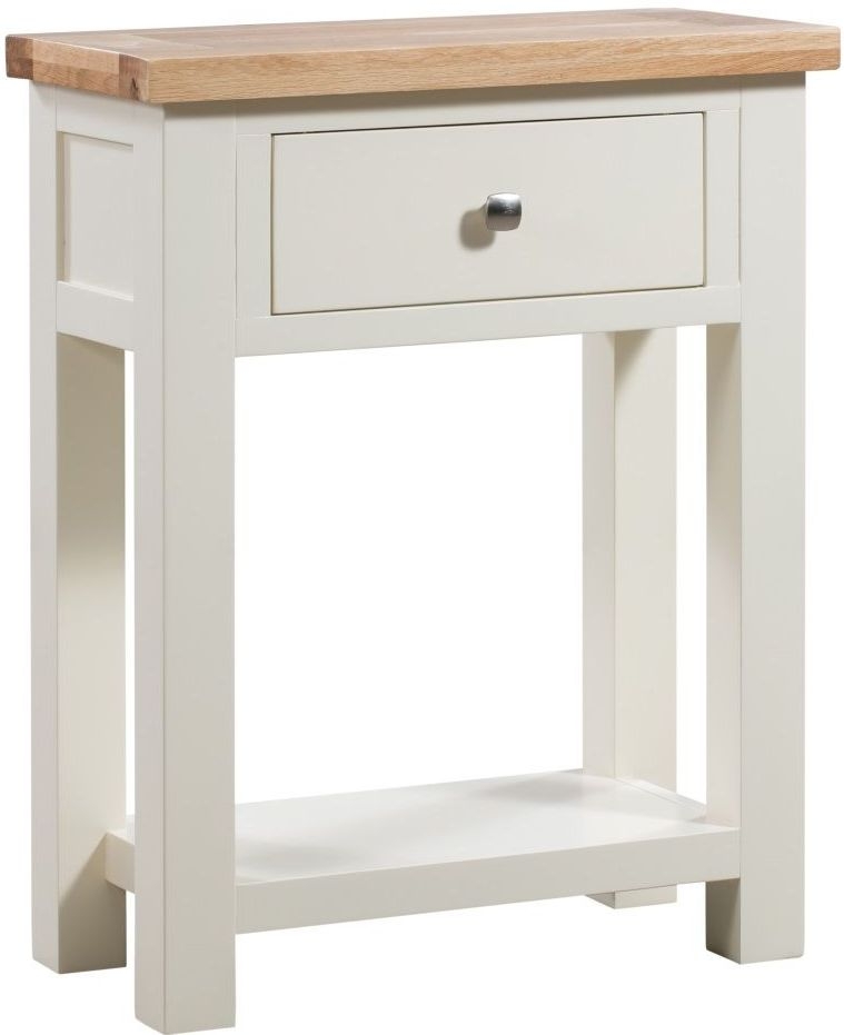 Dorset Ivory Painted Small Console Table