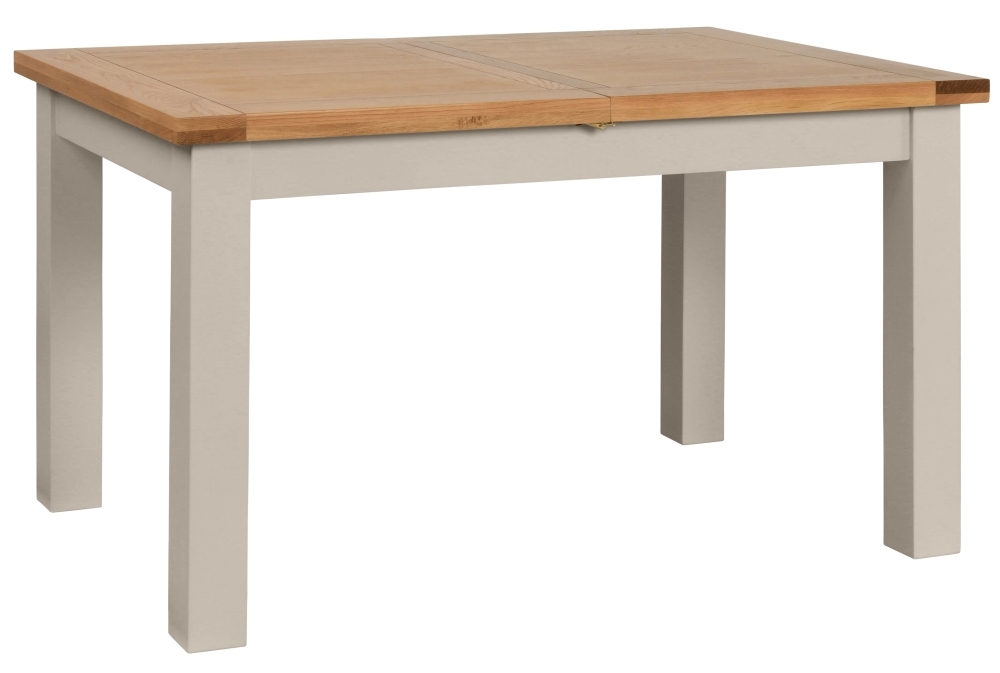 Dorset Moon Grey Painted Extending Dining Table