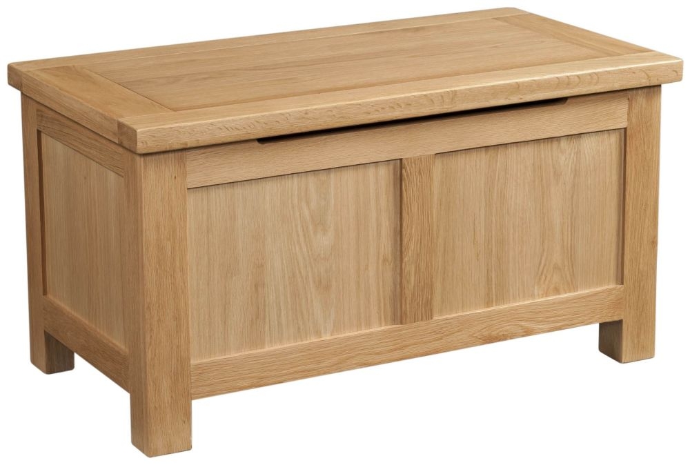 Dorset Oak Blanket Box