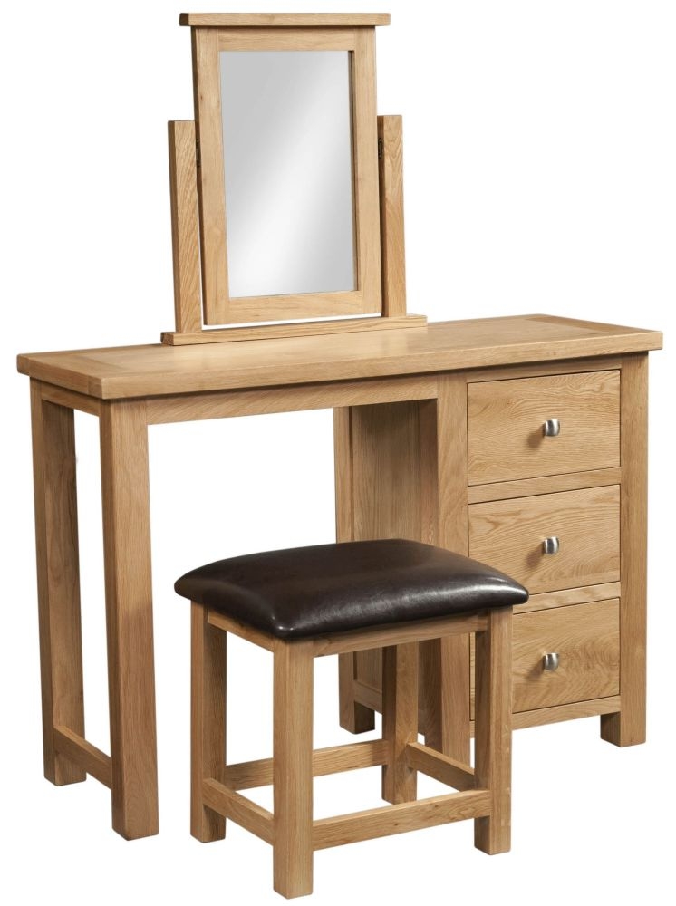 Dorset Oak Dressing Table Set