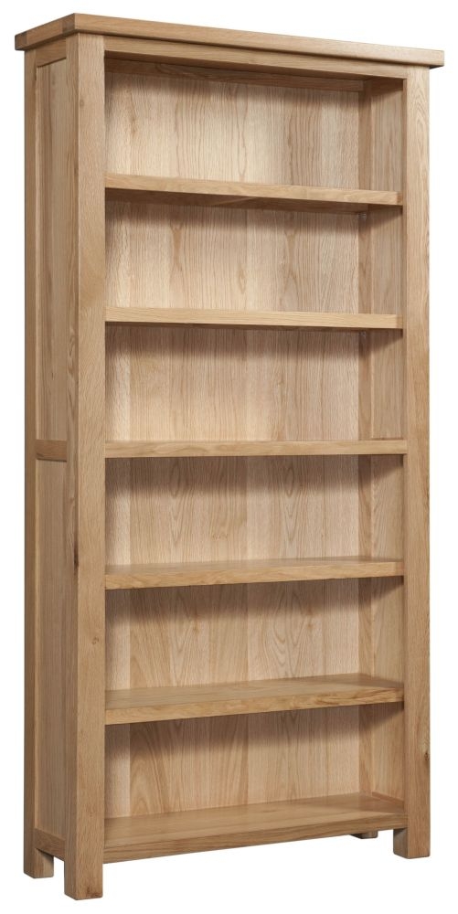 Dorset Oak High Bookcase