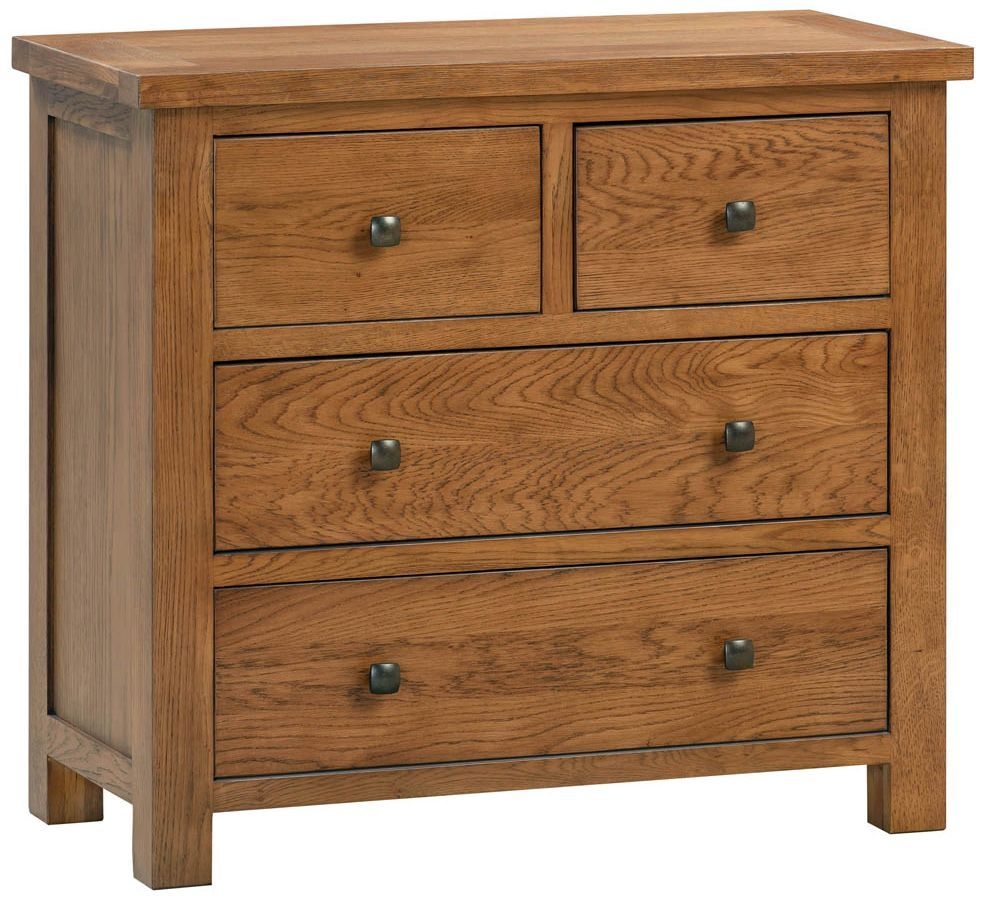 Dorset Rustic Oak 22 Drawer Chest