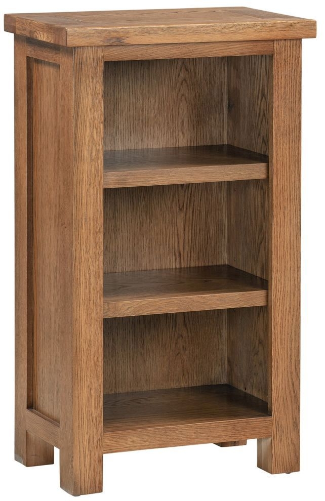 Dorset Rustic Oak Small Bookcase