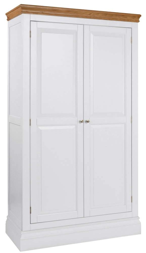 Lundy Bluestar Painted 2 Door Ladies Wardrobe