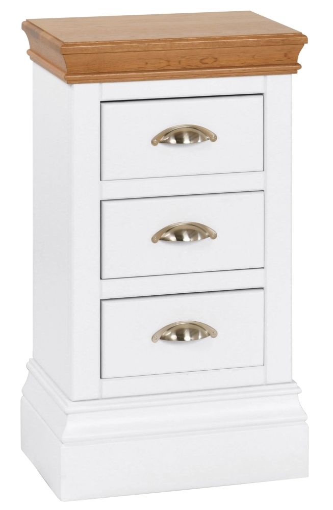 Lundy Bluestar Painted Compact Bedside Cabinet