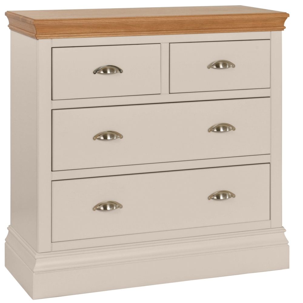 Lundy Cobblestone Painted 2 2 Drawer Chest