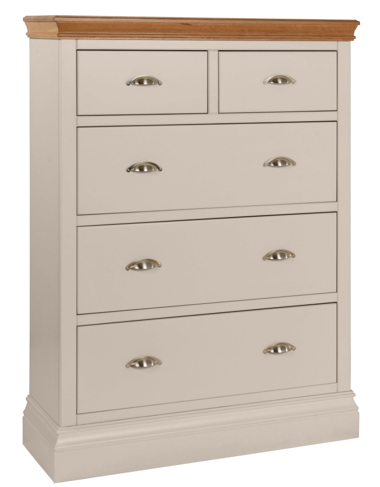 Lundy Cobblestone Painted 3 2 Drawer Jumper Chest