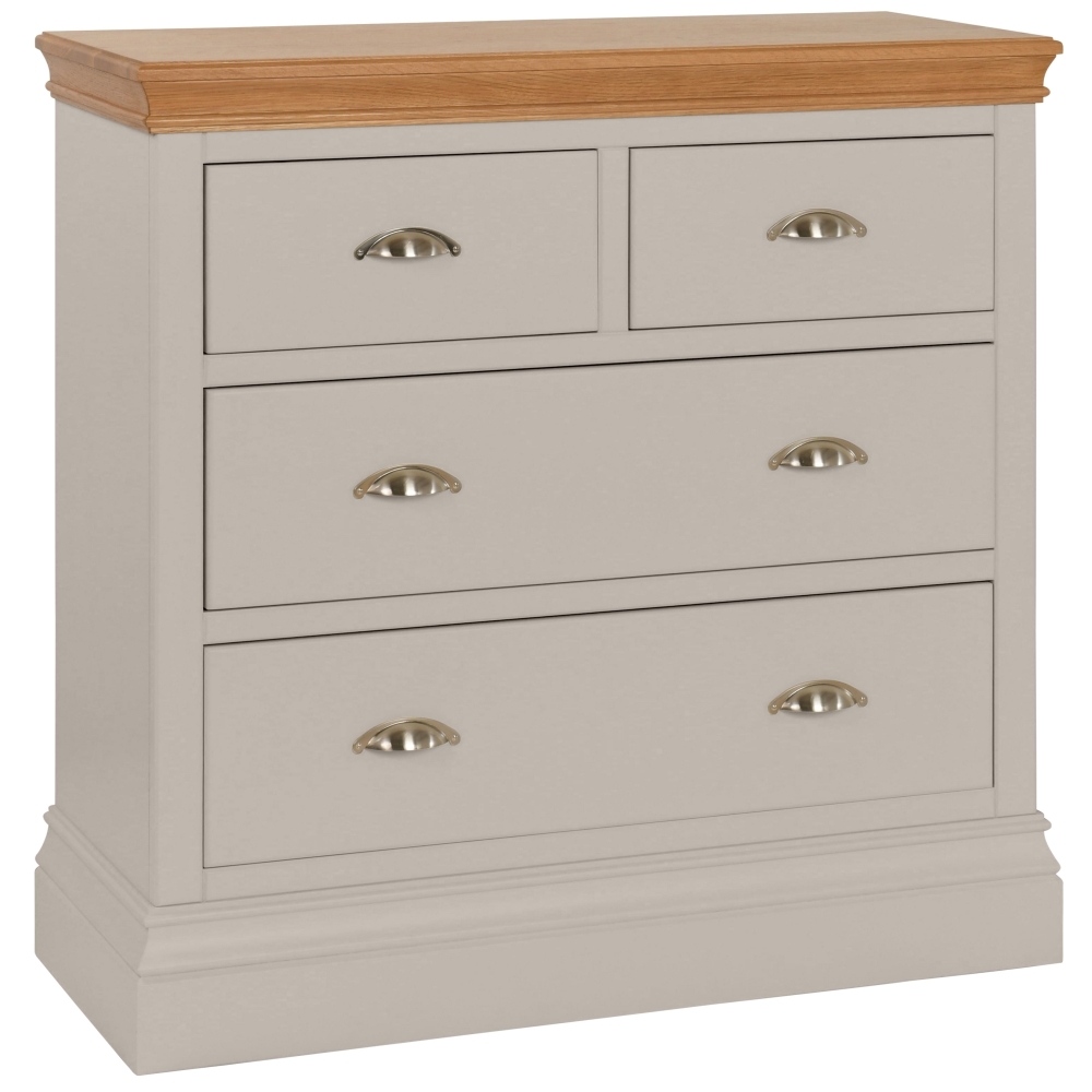 Lundy Moon Grey Painted 2 2 Drawer Chest