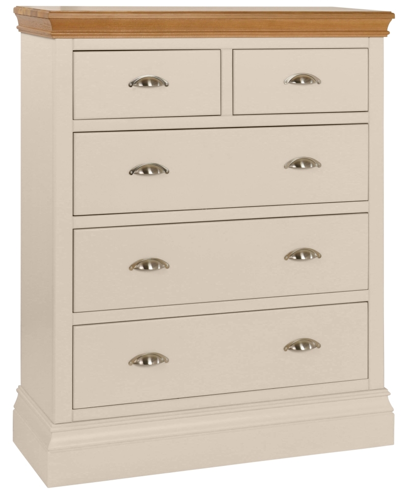 Lundy Old Lace Painted 3 2 Drawer Chest