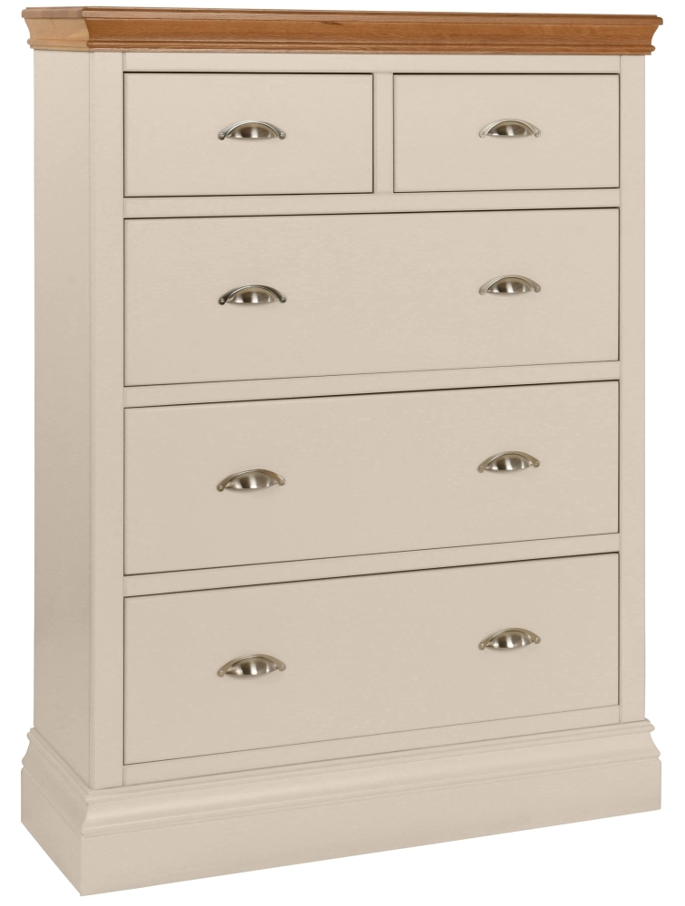 Lundy Old Lace Painted 3 2 Drawer Jumper Chest