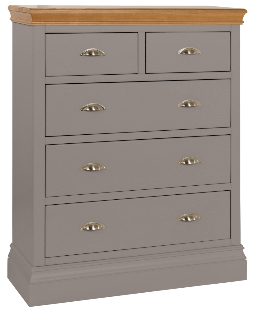 Lundy Slate Painted 3 2 Drawer Chest