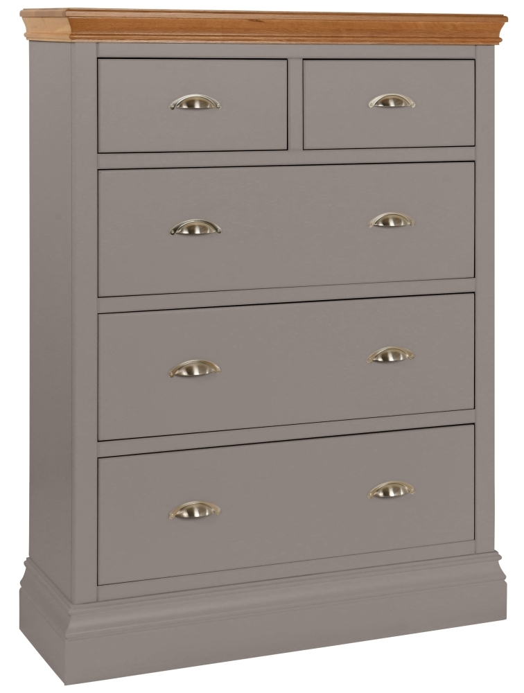 Lundy Slate Painted 3 2 Drawer Jumper Chest