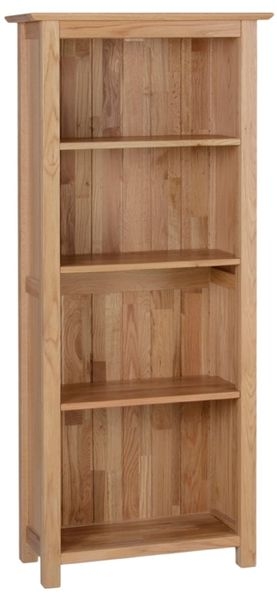 New Oak Narrow Bookcase