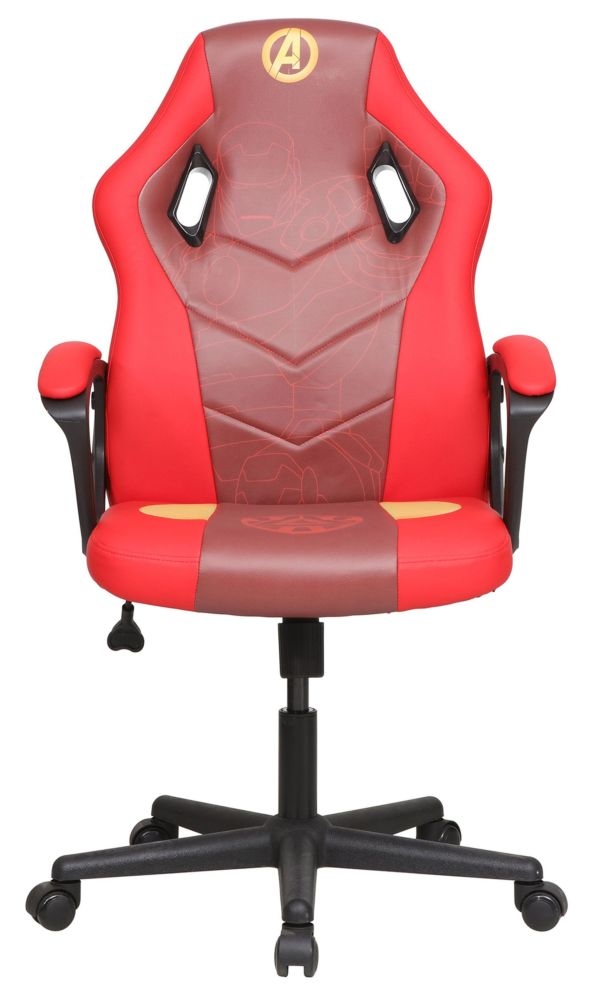 Disney Avengers Red Faux Leather Gaming Chair