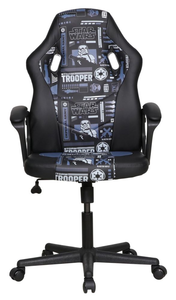 Disney Star Wars Blue Faux Leather Gaming Chair