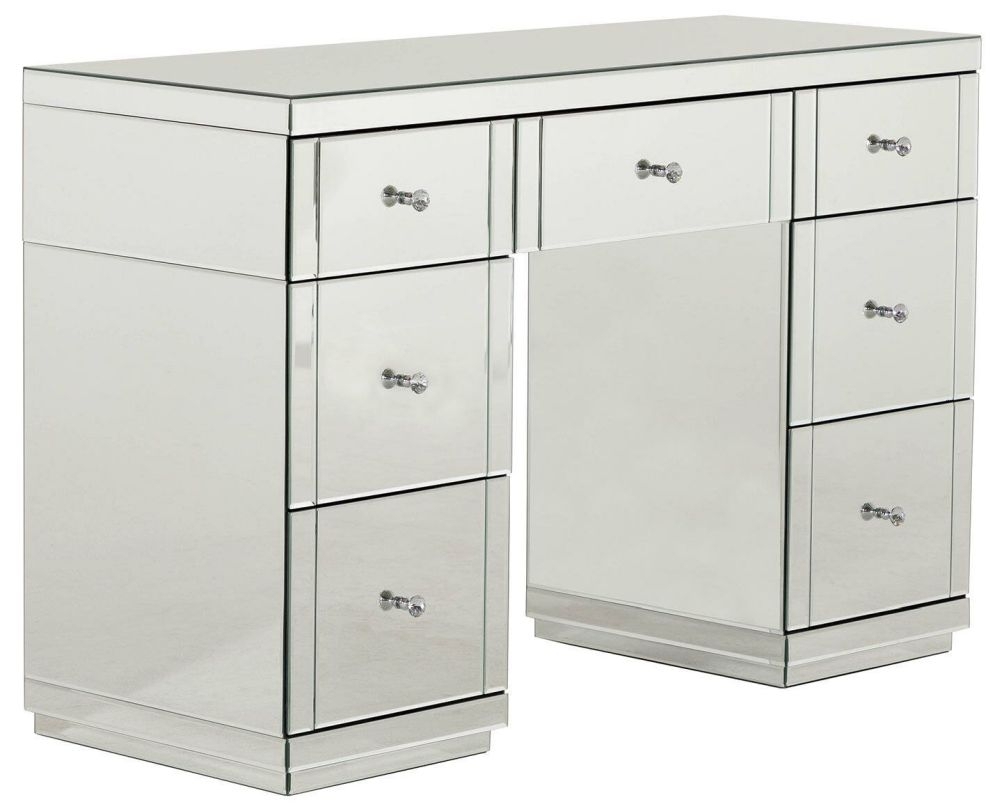 Avalon Mirrored 7 Drawer Dressing Table