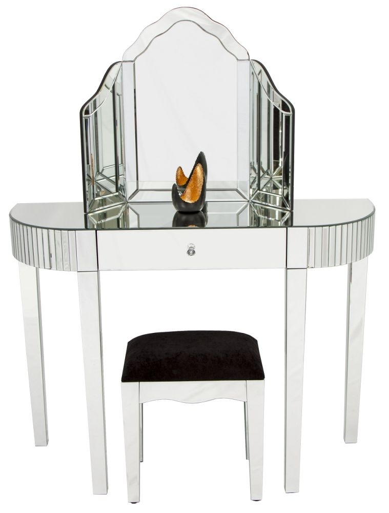 Novato Mirrored Dressing Set