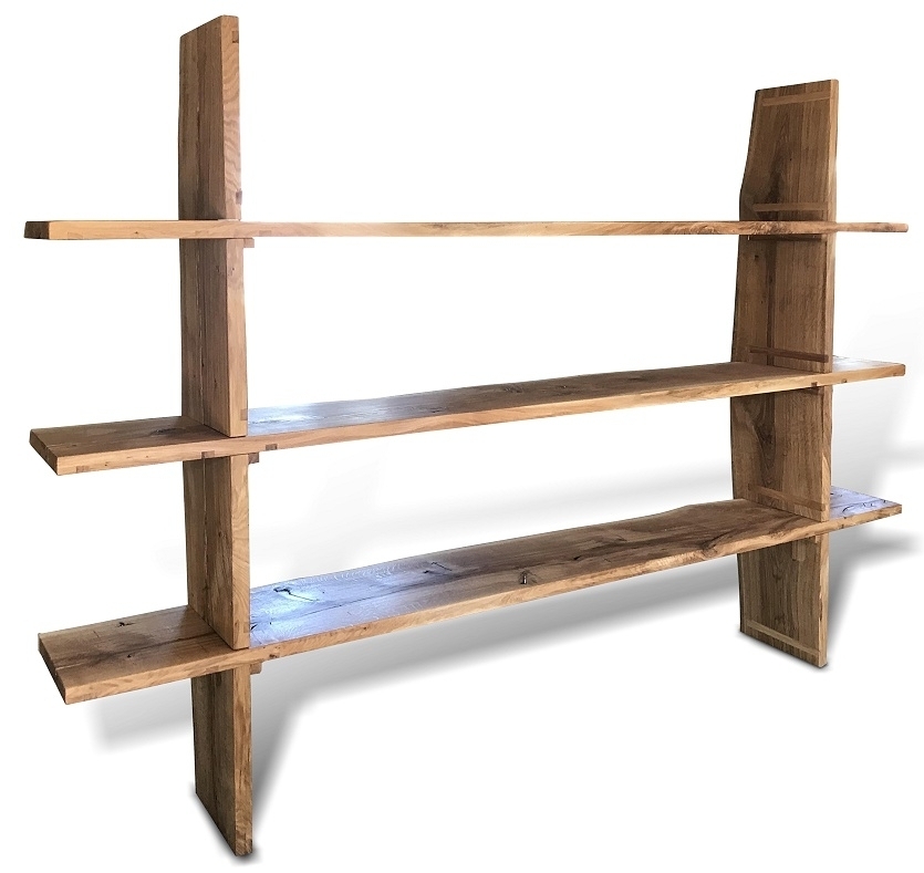 Ecomatrix Amsterdam Solid Oak Bookcase