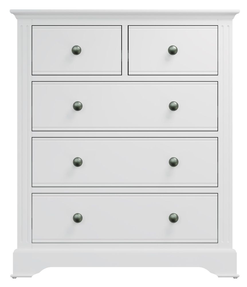Ashby White Painted 23 Drawer Chest