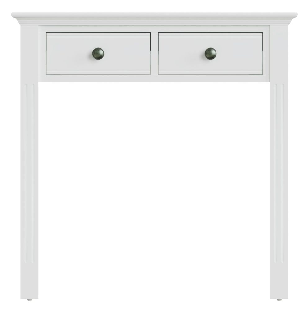 Ashby White Painted 2 Drawer Dressing Table