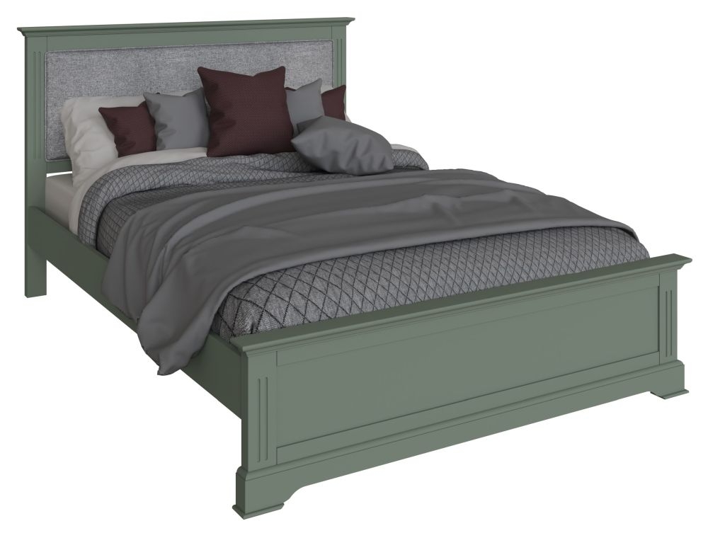 Baldwin Green Painted 4ft 6in Double Bed