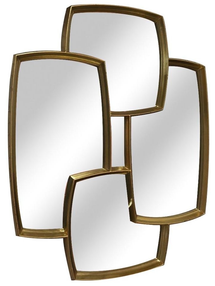 Gold Frame Mirror 70cm X 50cm