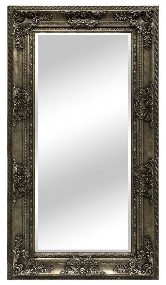 Wooden Framed Leaner Mirror 93cm X 180cm