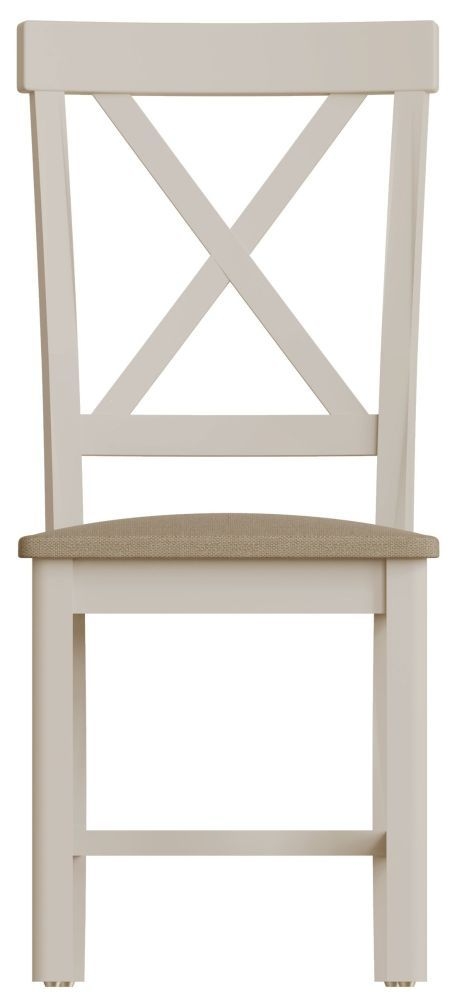 Portland Dove Grey Painted Dining Chair Sold In Pairs