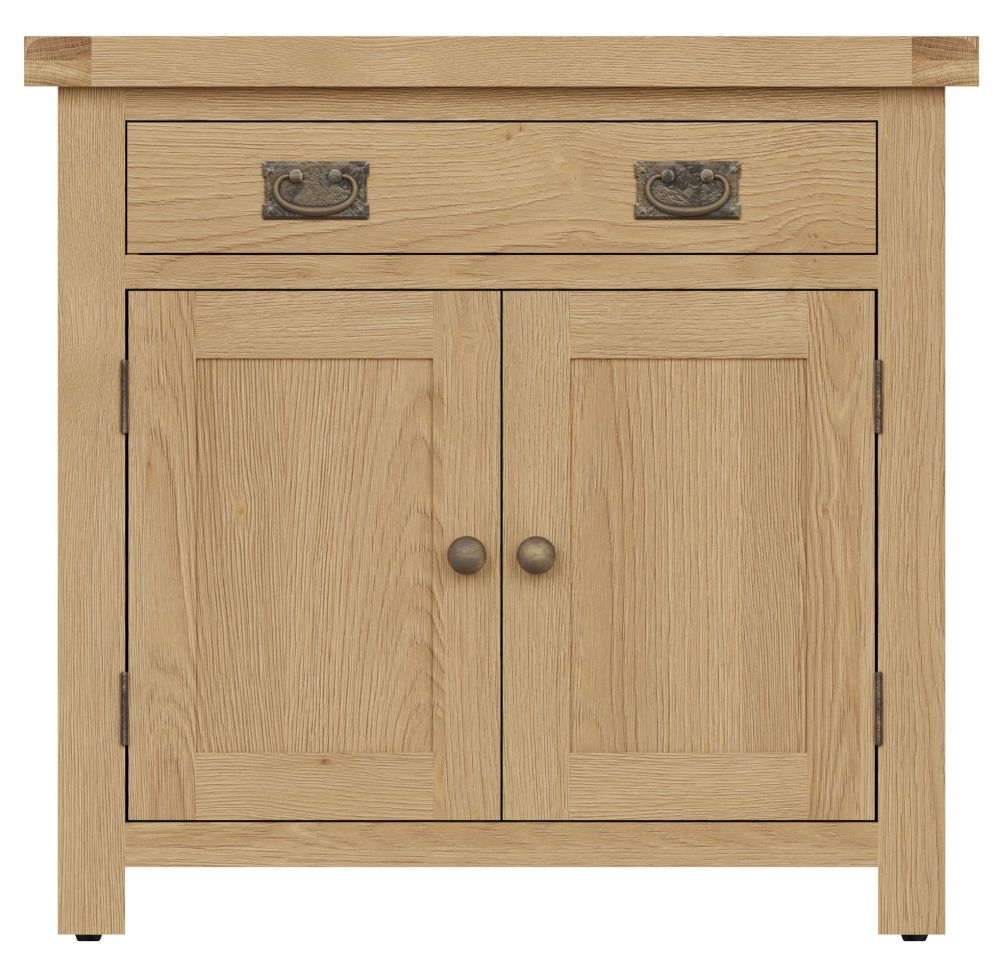 Tucson Oak 2 Door 1 Drawer Sideboard