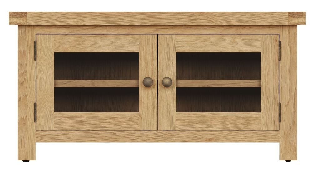 Tucson Oak 2 Door Standard Tv Unit