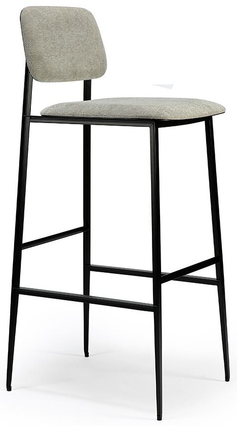 Ethnicraft Dc Light Grey Barstool Sold In Pairs